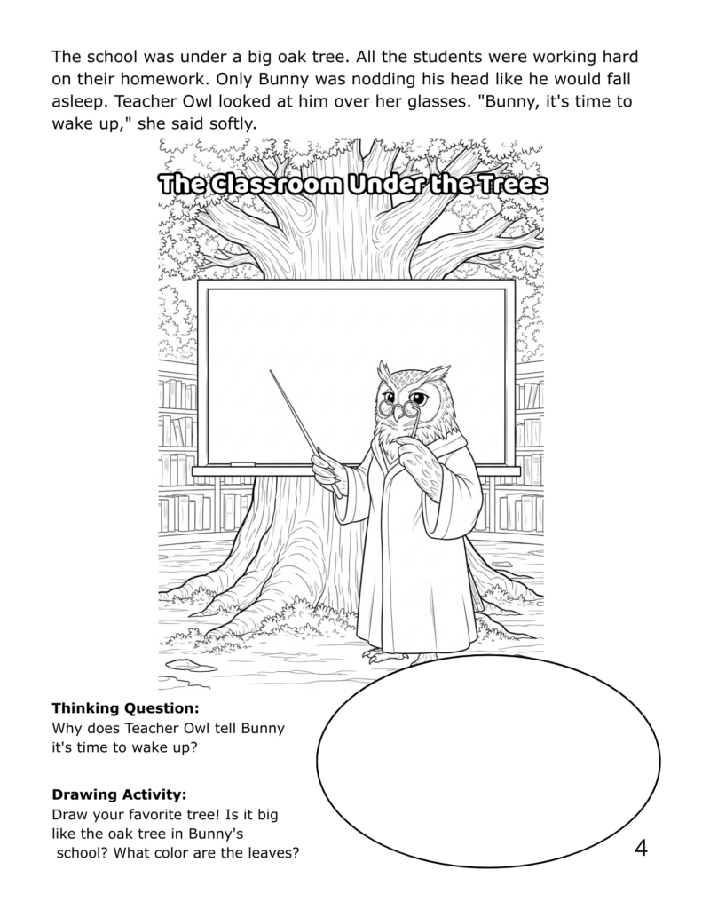 from lazy to amazing: bunny's story coloring book