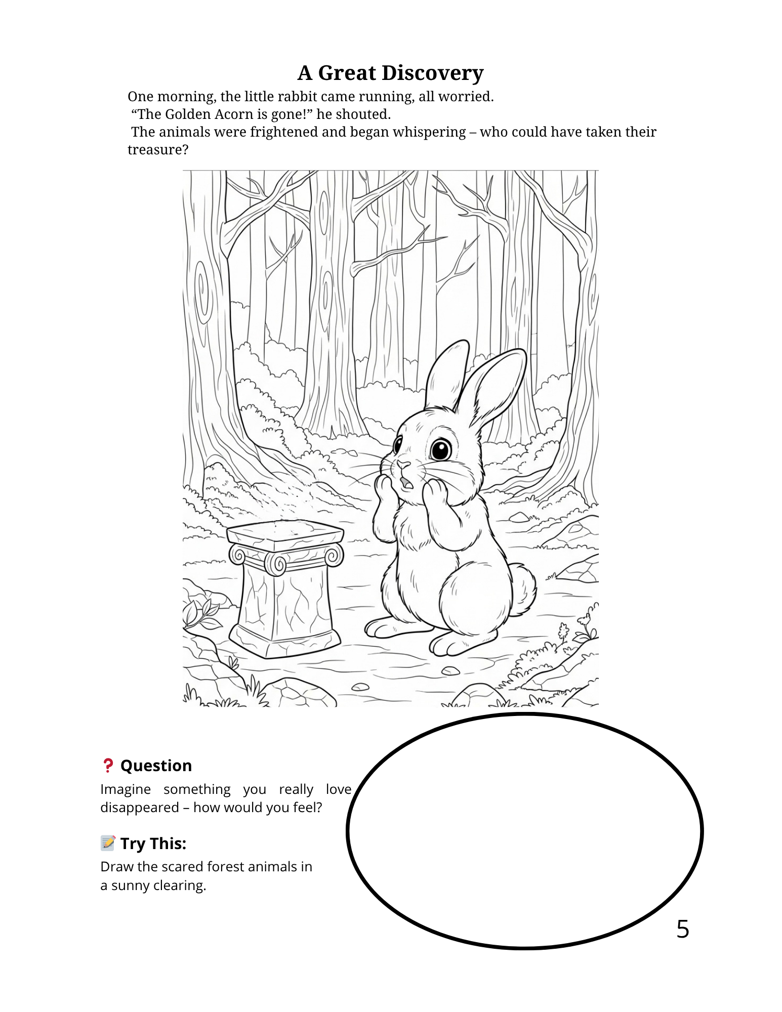 the golden acorn mystery: interactive detective story coloring book educational printable pdf the golden acorn mystery: interactive detective story coloring book educational printable pdf