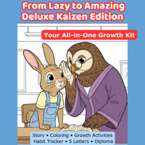 Home from lazy to amazing – deluxe kaizen edition (digital download | ages 4–8)