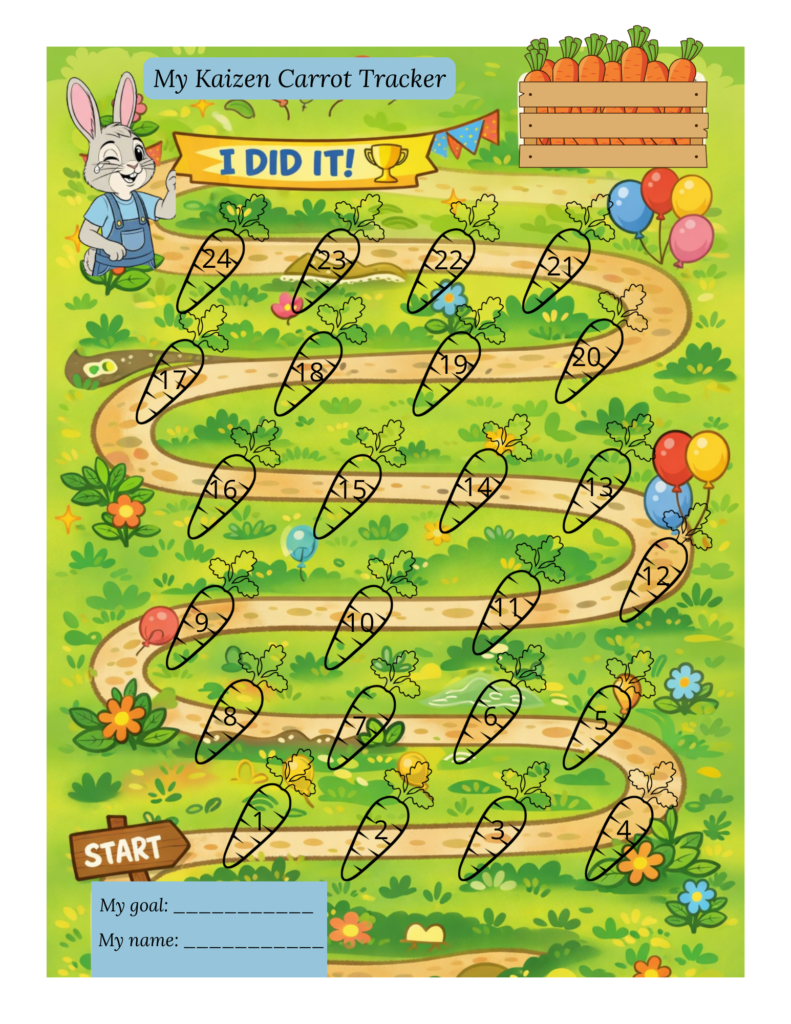 from lazy to amazing – deluxe kaizen edition (digital download | ages 4–8)